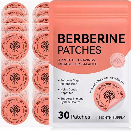 Berberine Wellness Patches 30 Count Metabolism & Appetite Support