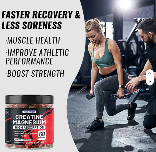 Creatine + Magnesium + Electrolyte Creatine Gummy Sugar Free 5000mg